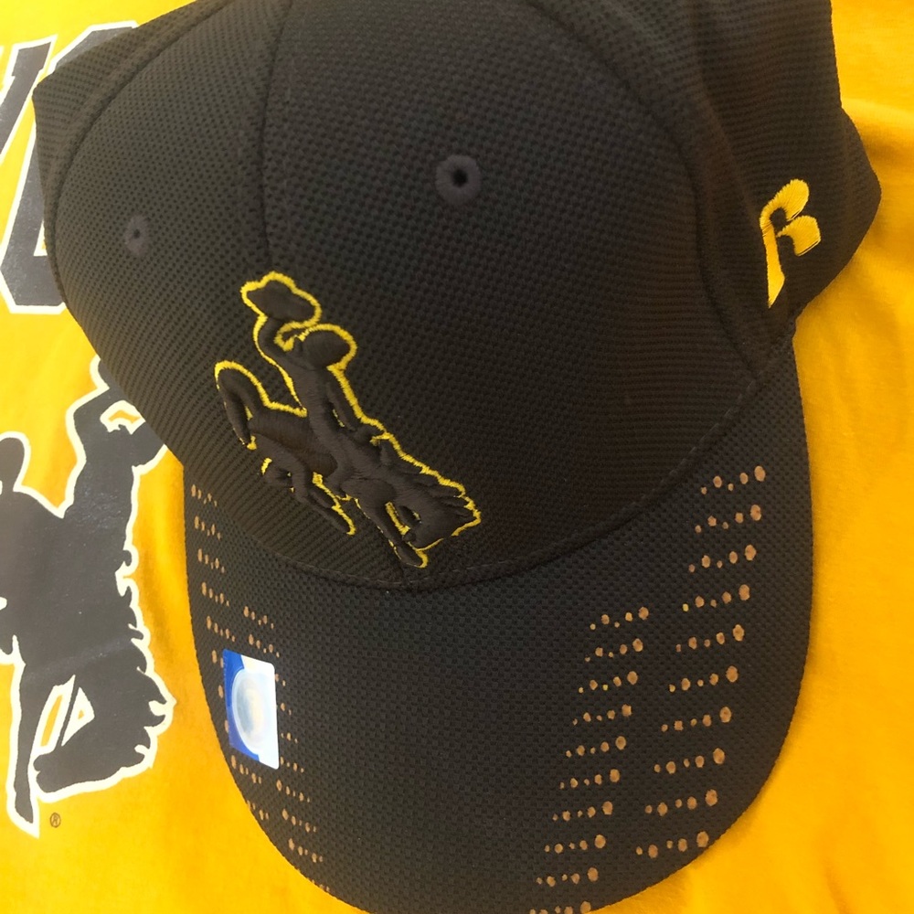 University of Wyoming Cowboys hat.